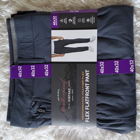 Weatherproof Vintage Flex Flatfront pant - Picture 1 of 2
